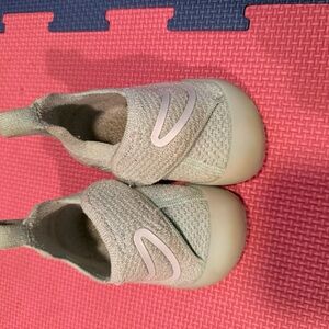 Nike Baby Gray Slip-On Shoes